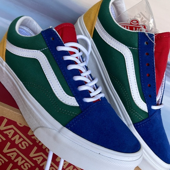 Vans WMNS Old Skool
(Vans Yacht Club) Blue/Green 
VN0A38G1R1Q US
Sneakers - Picture 8 of 16